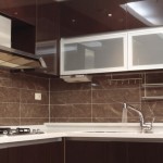 Aluminum kitchens silver frame with designed HPL 9SPECI